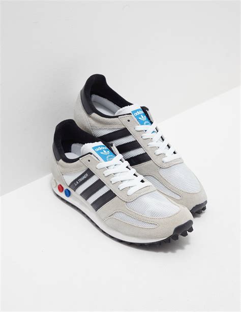 adidas la trainer wit|white suede adidas trainers.